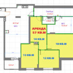 Аренда на Петухова - помещение 57 кв.м кабинетного типа с общим холлом